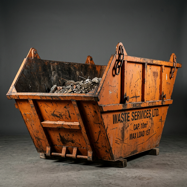 Caçamba de Entulho 10m³