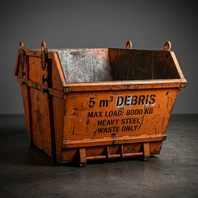 Caçamba de Entulho 5m3